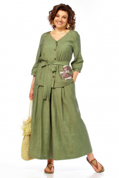 Блуза, брюки Matini 1.1810 зеленый - фото 1