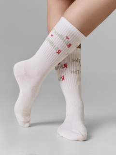 Носки Mark Formelle 217K-3560/26217K белый_рис.3560 - фото 1