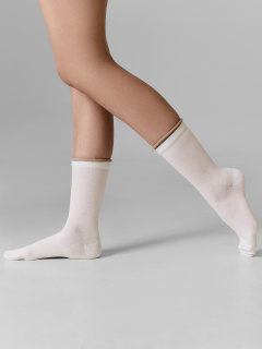 Носки Mark Formelle 245K-3509/26245K-1 белый_рис.3509 - фото 1