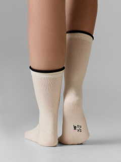 Носки Mark Formelle 245K-3509/26245K-1 молочный_рис.3509 - фото 2