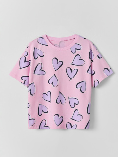 Футболка, шорты Mark Formelle 397741/25-41458П-0 сердечки_на_розовом - фото 4