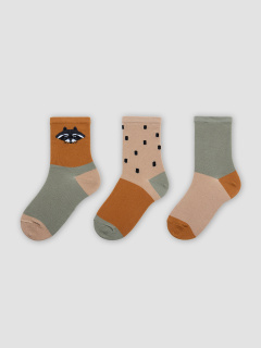 Носки Mark Formelle 430A-2071/B3-223430A оливка_капучино_св.кэмел_рис.2071 - фото 1