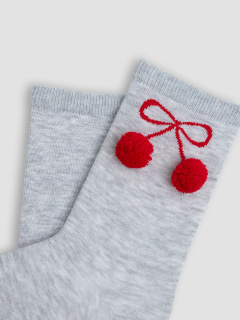 Носки Mark Formelle 430K-3536/B3-26430K-1 св.серый_меланж_рис.3536 - фото 3