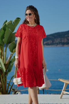 Платье Vittoria Queen 28953/1 красный - фото 4