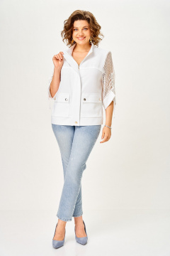 Жакет DaLi 5760 белый - фото 5