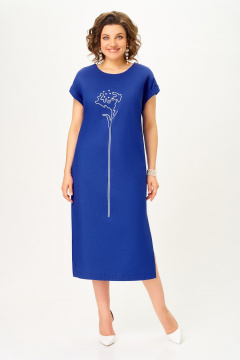 Платье DaLi 3757 василёк - фото 1