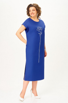 Платье DaLi 3757 василёк - фото 2