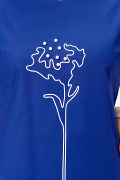 Платье DaLi 3757 василёк - фото 4