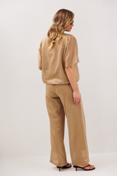 Блуза, брюки Fantazia Mod 4783 золоисто-оливковый - фото 3