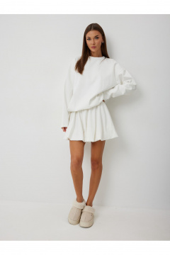 Джемпер, юбка V&N Fashion 1132 белый - фото 4