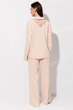 Брюки V&N Fashion 1142 светло-бежевый - фото 4