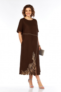 Платье Jurimex 3469-3 коричневый - фото 1