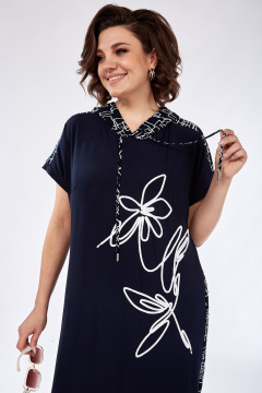 Платье Jurimex 3514-2 синий - фото 3