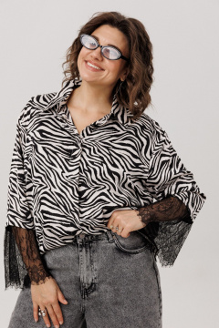 Рубашка Anelli 1801 зебра - фото 3