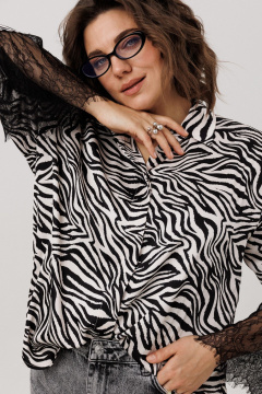 Рубашка Anelli 1801 зебра - фото 2