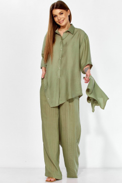 Брюки, туника Laikony L-444 олива - фото 4