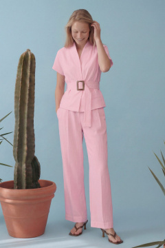 Брюки, жакет Lokka 1891Р розовый - фото 2