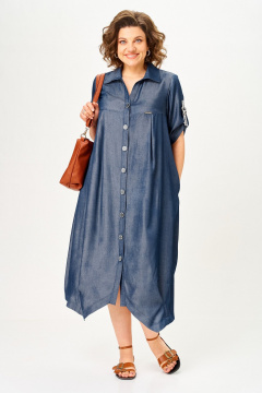 Платье Michel chic 2198 глубокий_индиго - фото 4