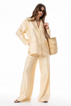 Брюки, жакет SILVERSPICE S-8667 желтый - фото 2