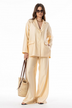 Брюки, жакет SILVERSPICE S-8667 желтый - фото 1