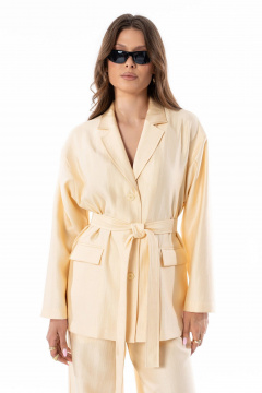 Брюки, жакет SILVERSPICE S-8667 желтый - фото 3