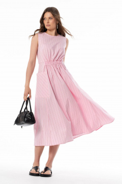 Платье SILVERSPICE S-5645 розовый - фото 1