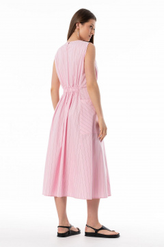 Платье SILVERSPICE S-5645 розовый - фото 3