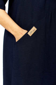 Платье Диомант 2182 синий - фото 4