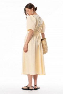 Платье SILVERSPICE S-5644 желтый - фото 4