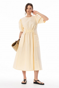 Платье SILVERSPICE S-5644 желтый - фото 2