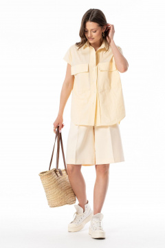 Шорты SILVERSPICE S-3309-1 желтый - фото 1