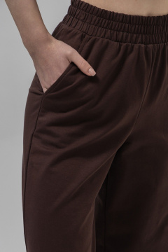 Блуза, брюки Romgil РП0135-ХЛ4 шоколадный - фото 5