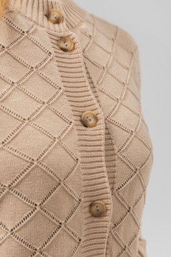 Жакет Romgil РВ0162-ХЛ4 песочный - фото 3