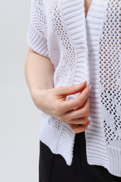 Жилет Romgil РВ0394-ХЛ4 белый - фото 3