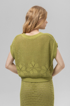 Джемпер Romgil РВ0392-ХЛ4 лайм - фото 2