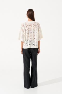 Джемпер Romgil РВ0397-АК4 молочный - фото 3