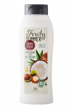  Belkosmex FRUITY SUMMER Крем-гель для душа  кокос масло макадамии - фото 1