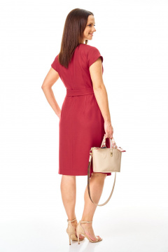 Платье T&N 7751 вишня - фото 3