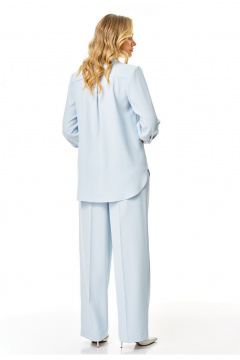 Брюки, жакет Твой имидж 2404 небесно-голубой - фото 3
