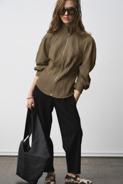 Джемпер MilMil 1295 олива - фото 3