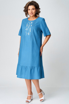 Платье Мишель стиль 1280 василёк - фото 2