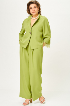 Брюки, жакет SOVA 11334 олива - фото 2