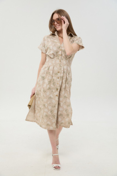 Платье NikVa 1047-2 песок - фото 2