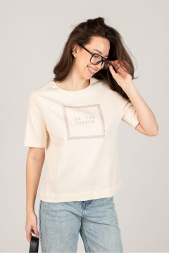 Футболка Купалинка 648161 кремовый - фото 1