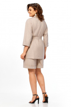 Жакет, шорты LaKona 11656 кофейный - фото 5