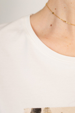 Футболка Купалинка 639003 экрю - фото 2