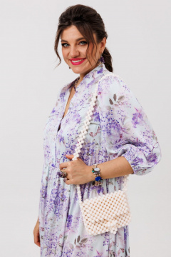 Платье Anelli 1859 сирень - фото 3