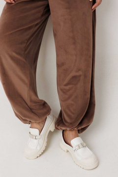 Брюки, куртка Mislana 1301 мята/коричневый - фото 5