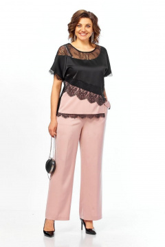 Блуза, брюки Matini 1.1809 розовый - фото 1