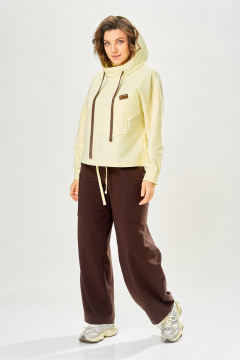 Брюки, свитшот Bonna Image 1062/2 желтый - фото 3